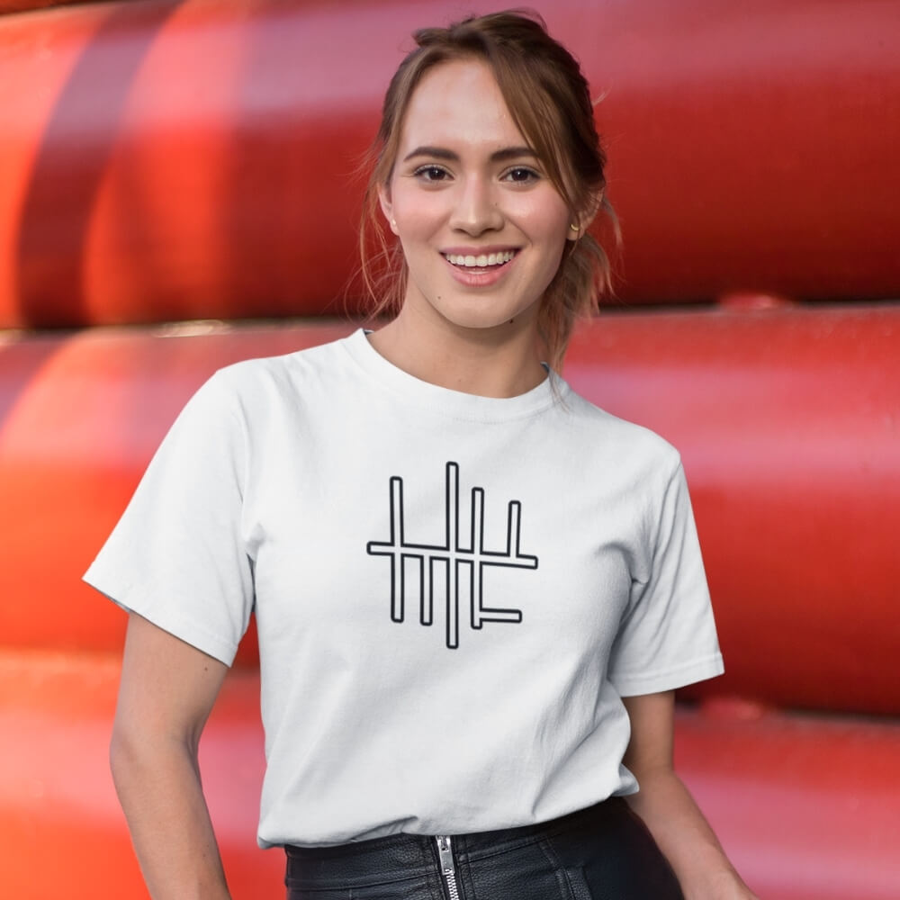 Minimalist Loss Meme T-Shirt for the Refined Memer - White