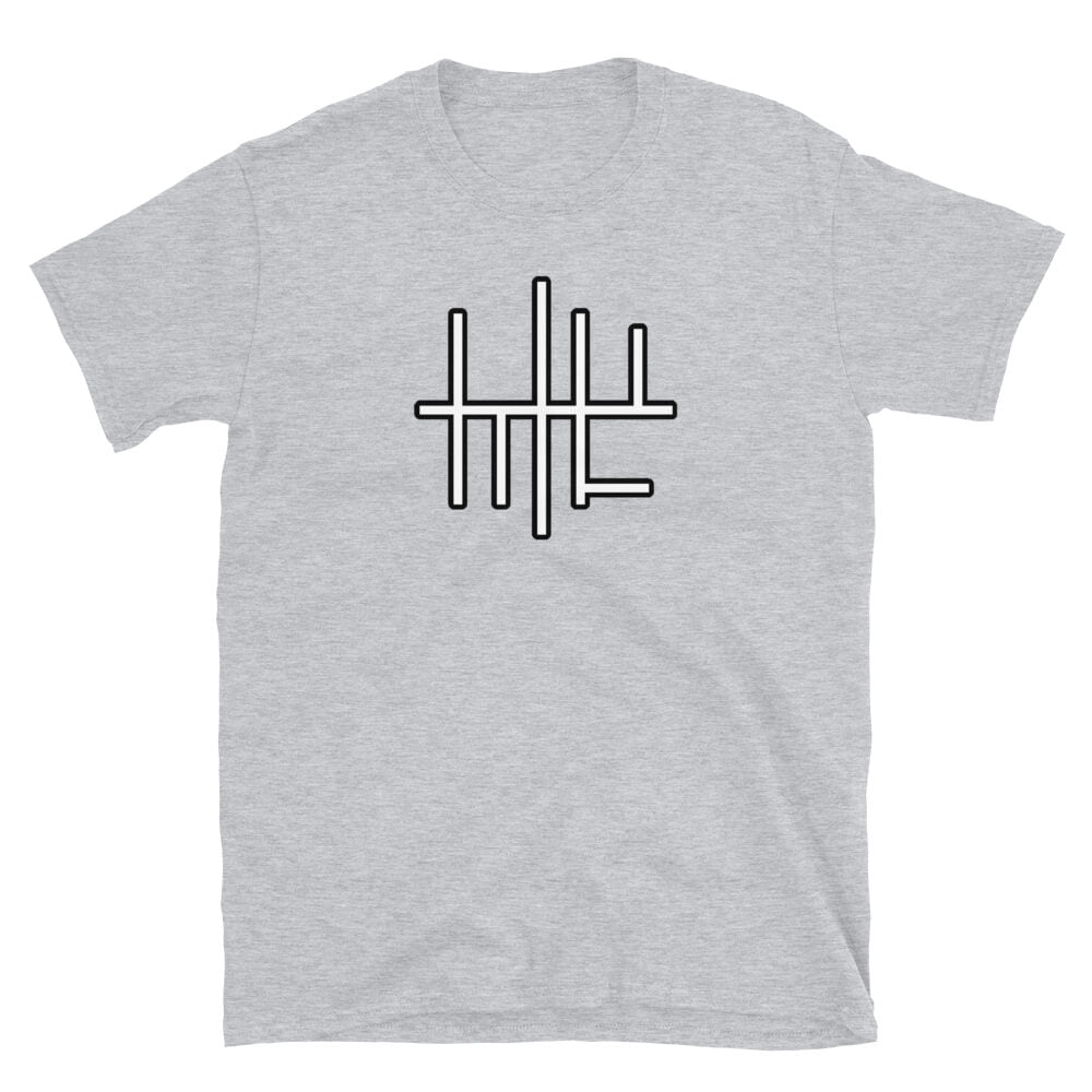 Minimalist Loss Meme T-Shirt for the Sophisticated Memer - Athletic Grey