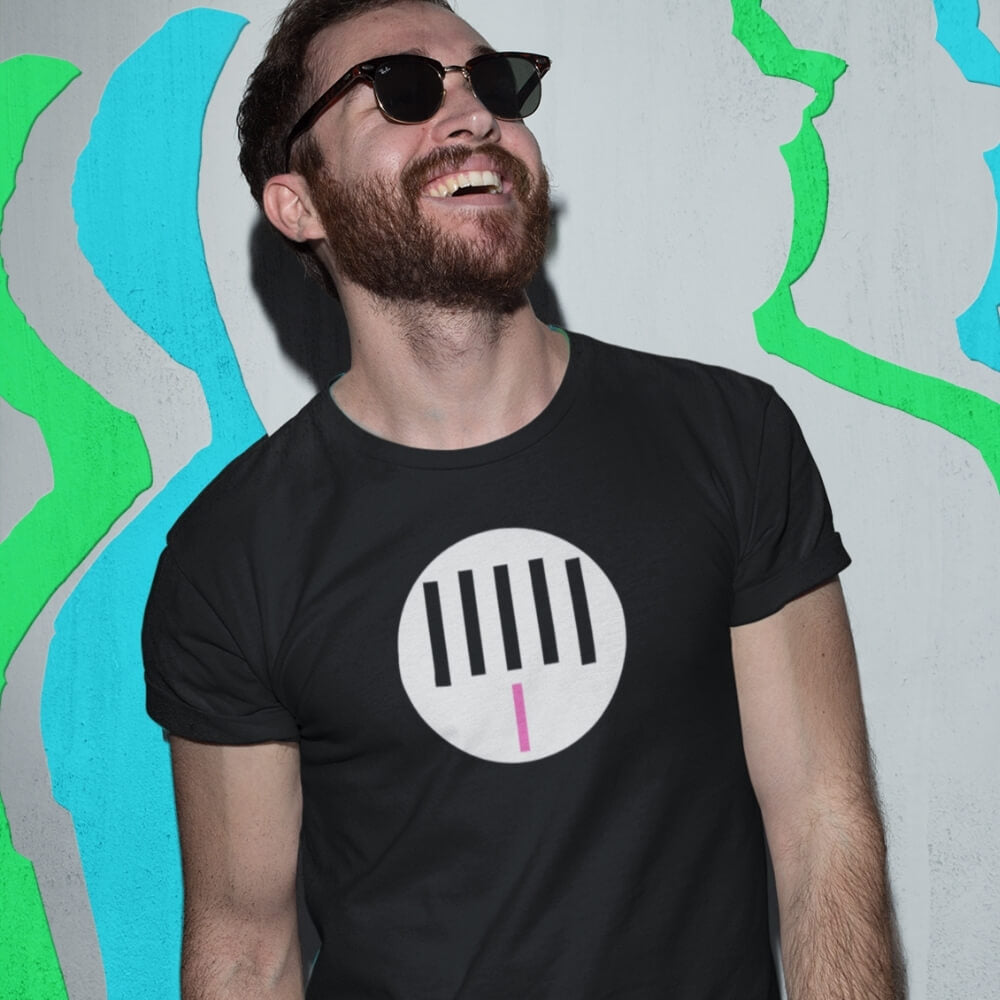 Minimalist Surrounded Meme T-Shirt for the Classy Memer - Black