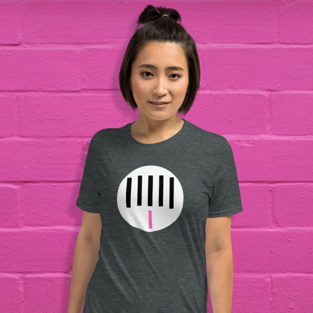 Minimalist Surrounded Meme T-Shirt for the Classy Memer - Dark Grey